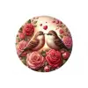 Güller ve Aşk 570 Parça Round Puzzle
