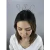 Gümüş Taşlı Bride Taç