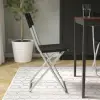 Gunde Siyah Katlanır Sandalye