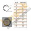 H10 Xzn M8 x 30 mm Bits Uç CB/3008G