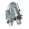 Halat Klemensi, 5 Adet, Metal, 8 mm