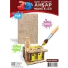 Halk Kitabevi Benzin İstasyonu Ahşap Maket