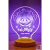 Halloween Temalı 3D LED Lambası