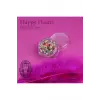 Happy Hearts - Jel Formlu Doğal Glitter