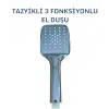 Harmoni Paslanmaz Krom Tepe Duş Seti, 5 Yıl Garantili