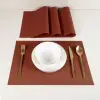 Harmony Mahogany 4 Parça Amerikan Servis Seti 30x45 cm