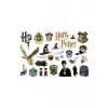 Harry Potter Sticker, 2-5 Cm Arası, 2 Sayfa, 54 Adet