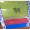Hazır Kitap Kabı Renkli 10 Adet