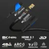HDMI Kablosu 8K & 4K – 3,1m – Alman Flexcore teknolojisi