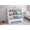 Hera montessori kitaplık (beyaz)