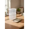 Hide Plus 2Li Saklama Kabı 1900 Ml Beyaz