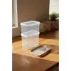 Hide Plus 2Li Saklama Kabı 1900 Ml Beyaz