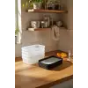 Hide Plus 4Lü Saklama Kabı Siyah (4X 0,70 Lt)