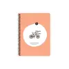 Hisli Şeyler 16,5 * 22,5 80Yp.Kar.Stickerli Defter - Oturmaya Mı Geldik?