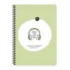 Hisli Şeyler A4 Çizgili Spiralli Stickerli Defter Dinlenmek İstiyorum