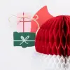 Honeycomb Santa Tebrik Kartı