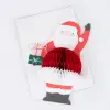 Honeycomb Santa Tebrik Kartı
