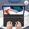 Honor Pad 8 12 inch Tablet Bluetooth Klavyeli Standlı Kılıf - BKK4