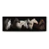 Horses Panorama Görseli, 120x40 cm Duvar Tablosu