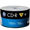 HP CD-R 52X 700MB 80DK 50-LI CAKEBOX