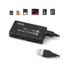 HT-09A Usb 2.0 Reader & Writer – Sd-Microsd–Cf - Duo Kart Okuyucu