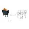 IC-113 Tekli Dar Işıklı Anahtar ON-Off 3P