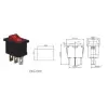 IC-118 Mini Işıklı Anahtar ON-Off 3P