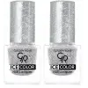 Ice Color Nail Lacquer No:194 2li set