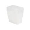 iDesign 64720EU Spa Rechteckiger Mülleimer, 11 Liter, mattiert