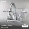 Idora 4 in, Bathroom Faucet in, . Centerset 2-Handle, Chrome