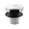 Inc. 80811 Touch-TOE Tub stoper, Chrome by
