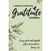 Independently published 5 Minute Christian Gratitude Journal