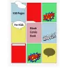 Independently published Blank Comic Book for Kids: Create Your Own Comics With This Notebook, Comic book blank, Comic book layout, Comic book gifts, Kids comic books