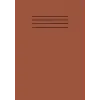 Independently published Brown A5 School Exercise Book Lined Paper Workbook Supplies 101 Pages with Margin Line: For Students, Kids, College, Office, Classroom Use and Home Use Learning Resources