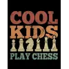 Independently published Cool Kids Playing Chess Chess Master Gift 7028 Notebook: Large Blank and Lined Notebook,110 Pages, 8.5x11