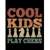 Independently published Cool Kids Playing Chess Chess Master Gift 7028 Notebook: Large Blank and Lined Notebook,110 Pages, 8.5x11