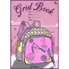 Independently published Grid Book A4 Girls Backpack: back to school, 120 pages, mathematics, ages 10 and up, girly illustrated featured interior, stationary for school kids, school book, woman, gif...