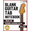 Independently published Guitar Tab notebook - blank tablature sheets including chord fingering charts 8.5x11: For beginners and professionals, students and teachers, song writing, composition and...
