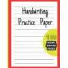 Independently published Handwriting Practice Paper: for Kids 100 Blank Pages double lines with a dotted line down the middle pre-kindergarten through to third grade alphabet on the back cover of th...