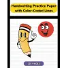 Independently published Handwriting Practice Paper with Color-Coded Lines: Pre-k, 1-2 Grade Writing Practice Paper, Learning Tools for Ages 2-7 Years Old, ABC Learning for Toddlers, Homeschool Supp...