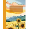 Independently published Journal Watercolor Sunflower