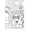 Independently published notebook Button Eyes Costal: cuadriculado, con márgenes (Spanish Edition)