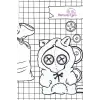Independently published notebook Button Eyes Costal: cuadriculado, con márgenes (Spanish Edition)