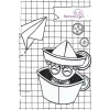 Independently published notebook Button Eyes Papel: cuadriculado, con márgenes (Spanish Edition)