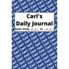 Independently published Personalized Daily Journal - Carl: Blue cover