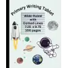 Independently published Primary Writing Journal For Grades K-2 With Dotted Midline To Help Learn And Practice ABCs. Upper and Lower Case Alphabet Is The First Page, With 100 Pages For Writing Practice