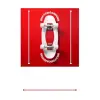 Independently published Skateboard, Red and white paperback