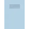 Independently published Sky Blue A5 School Exercise Book Lined Paper Workbook Supplies 101 Pages with Margin Line: For Students, Kids, College, Office, Classroom Use and Home Use Learning Resources