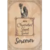Independently published Sorcerer 5e RPG Character Sheet Journal: With class-specific character sheet features, blank, lined notebook pages, and two additional character sheets