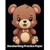 Independently published Teddy Bear Handwriting Practice Paper: Wide Lines With Dotted Midline | For Students Learning To Write Letters | Grades K-2 School | Gift For Cuddly Animal Lovers | 8.5 x 11...